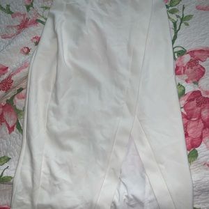 Eva Mendes New York & Company slit skirt